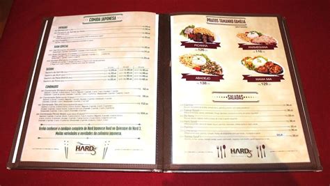 Menu Em Hard Chopp 3 Restaurante Limeira