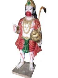 Fiber Panchmukhi Hanuman Statue For Worship Size 24 X 16 Inch Hxw