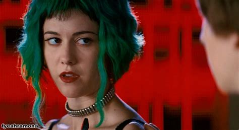 Ramona Flowers Green Hair