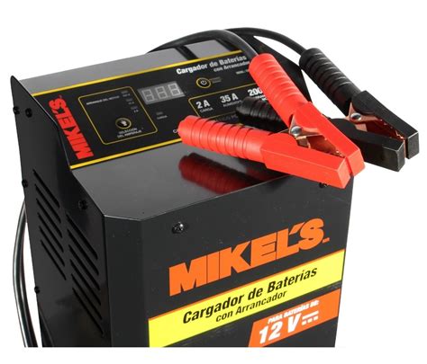 Cargador De Baterias Con Arrancador 200amp 12v Mikels Mercadazooficiales