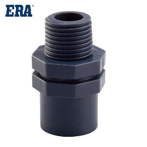 Era Plastic Pipes Fitting UPVC Dvgw Pn16 DIN8063 Male Adaptor III