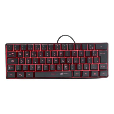 Teclado Gamer Semi Mec Nico Anti Ghosting Led Rgb Abnt Usb Pc Ps Xbox