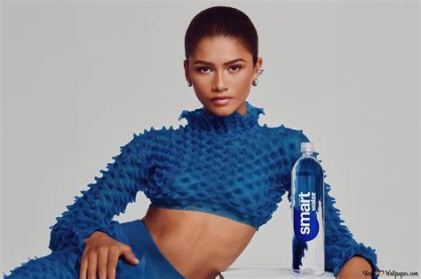 Zendaya Smart Water Campaign Shoot 6k Wallpaper Download