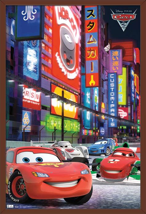 Disney Pixar Cars 2 - Racing Poster | eBay