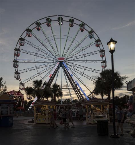 Ferris Wheel At Pavilion Park Within The Broadway At The Beach