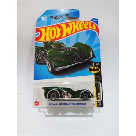 Jual Hot Wheels Batman Arkham Asylum Batmobile Green B 2022 Shopee Indonesia