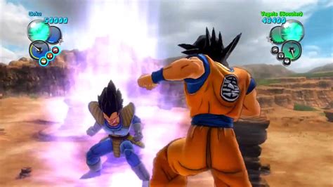 Dragon Ball Z Ultimate Tenkaichi Goku Vs Vegeta Youtube