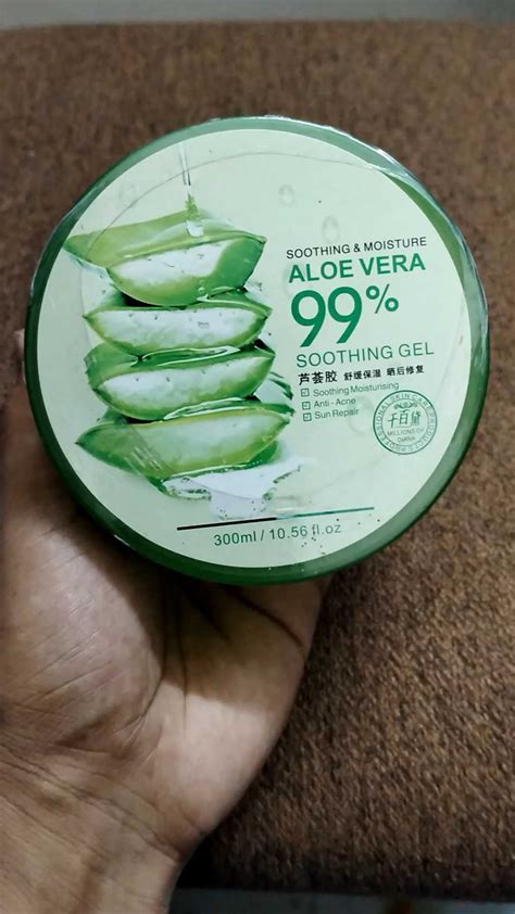 (𝗔𝘂𝘁𝗵𝗲𝗻𝘁𝗶𝗰) Soothing & Moisture Aloe Vera 99% Soothing Gel 300ml ...