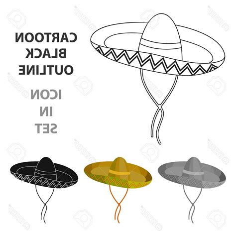 Mexican Sombrero Vector at Vectorified.com | Collection of Mexican ...