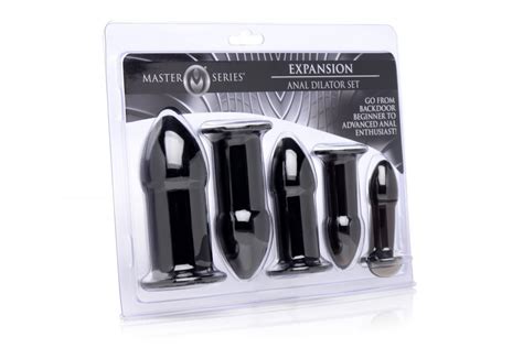 Premium Butt Plug Training Kit Schwarz Sonstige Plugs Analplugs Sex Toys Fetisch Sm