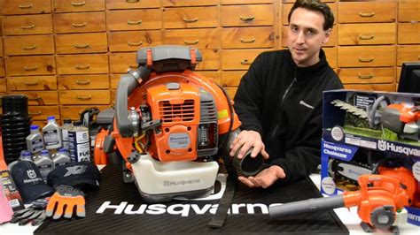 Husqvarna 350bt And 350bf Back Pack Blower Youtube