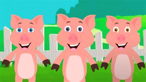 Cinq Petits Cochons Chiffres Chanson Et Comptines Pour Les Enfants En