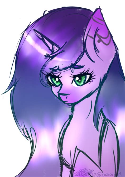 Safe Artist Sachanart Oc Oc Only Oc Mistic Pony