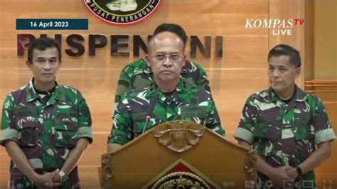 Klarifikasi Mabes TNI Soal Pernyataan Panglima Yang Perintahkan