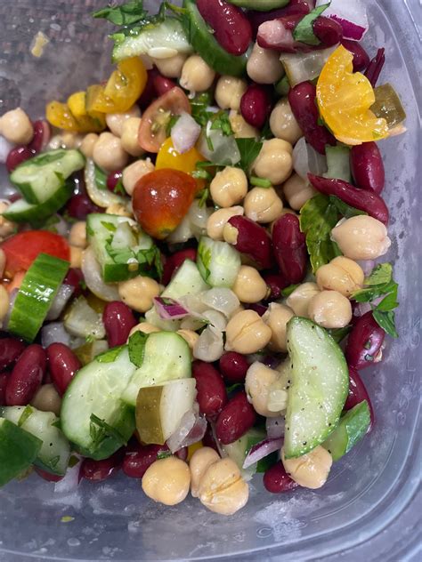 Bean Salad Directions Calories Nutrition More Fooducate