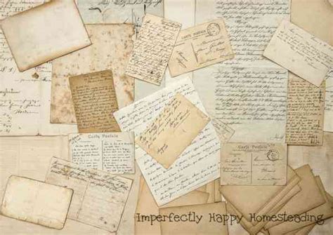 The Lost Art of Letter Writing - the Imperfectly Happy home