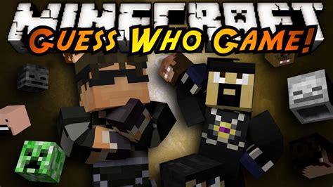 Minecraft Mini Game Guess Who Youtube