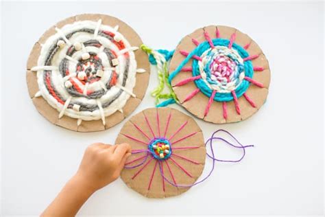 cardboard circles for crafts