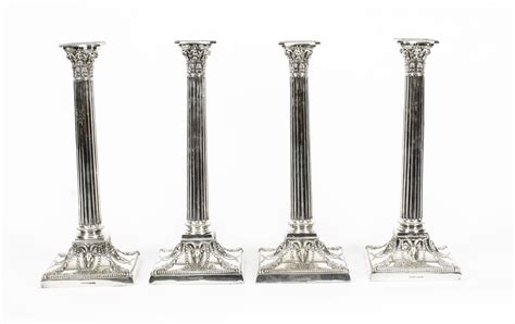 Antique Set 4 Silver Ref No A2886 Regent Antiques