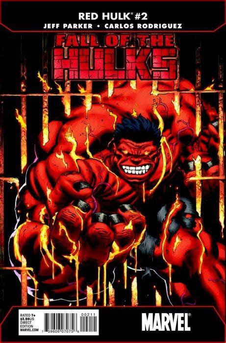 Fall Of The Hulks Red Hulk 1 Marvel Comics Comic Book Value And