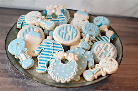 Simple Baby Shower Sugar Cookies At Franklin Brewster Blog