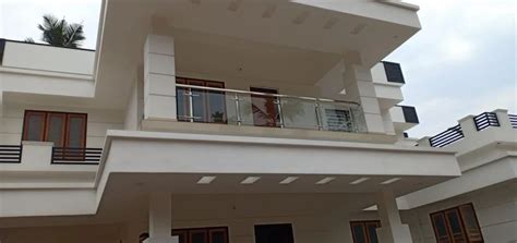 Balcony Aluminum Glass Railing Balcony Tuffen Aluminium Glass Railing