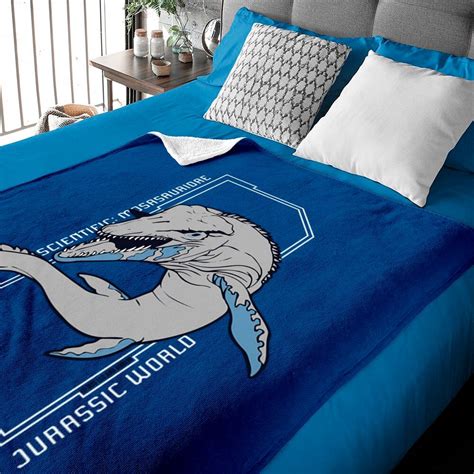 Mosasaurus - Jurassic World - Baby Blankets sold by BilaQureshi | SKU 4821789 | Printerval