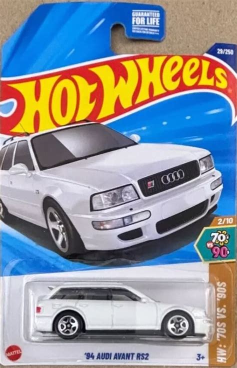 2025 Hot Wheels 94 Audi Avant RS2 Mainline HW 70s Vs 90s
