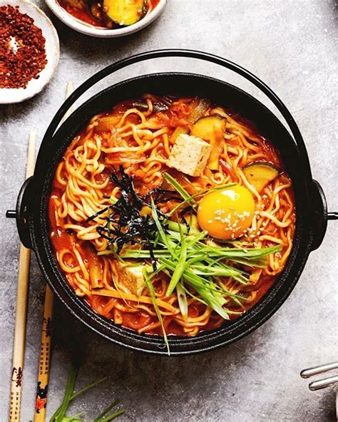 Kimchi Ramen Stew Kimchi Jjigae Kimchi Ramen Kimchi Kimchi Recipe