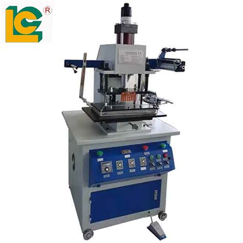 Oil Pressure Hydraulic Type Hot Foil Stamping Machine Hot Foil Stamping Machine And High