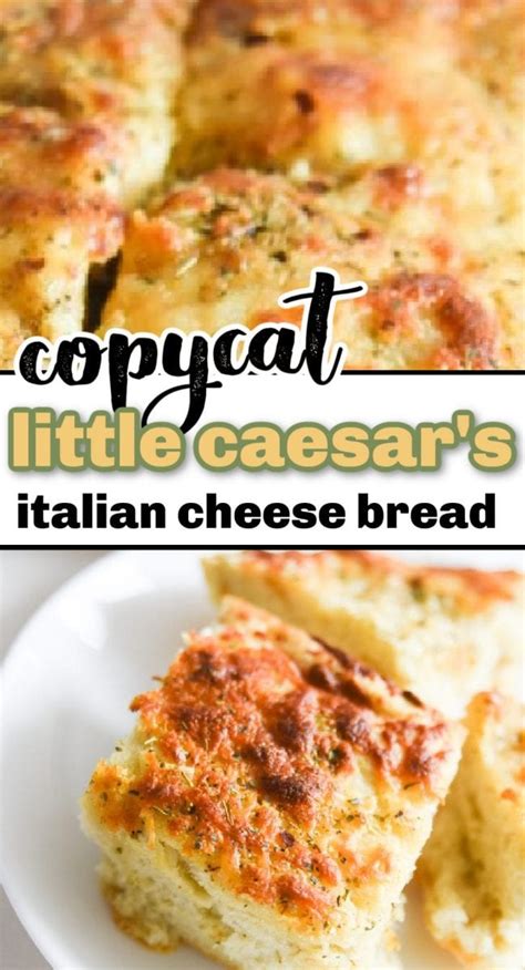 The BEST Little Caesar's Italian Cheese Bread Recipe