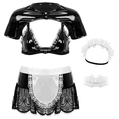 Sexy Women Cosplay French Maid Lingerie Outfit Fancy Dress Nurse Costume Uniform EBay
