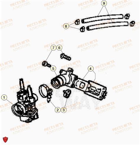 Carburateur Pi Ces Beta Neuves Pi Ces Beta Rr Standard Pi Ces