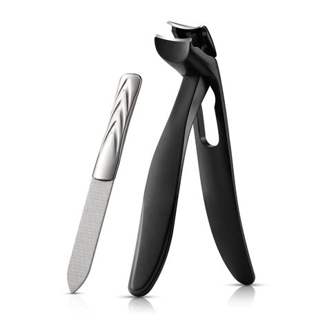 BEZOX Ergonomic Toenail Clipper For Thick Nails Large Nail Clippers