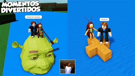 Construye Un Barco Momentos Divertidos Roblox Buildaboat Youtube