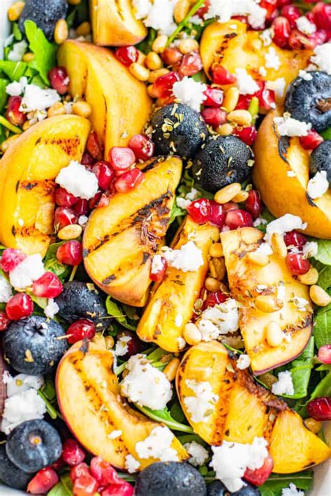 Grilled Peach Salad Recipe The Cookie Rookie®