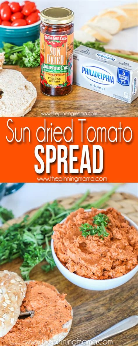 Sun Dried Tomato Spread The Pinning Mama