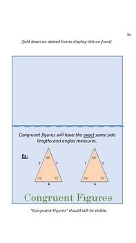 Similar And Congruent Figures Foldable Notes By Alexandra Shunk Tpt