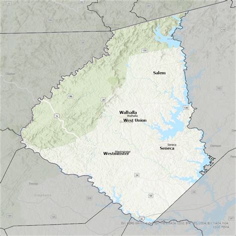 Oconee County SC GIS Data - CostQuest Associates