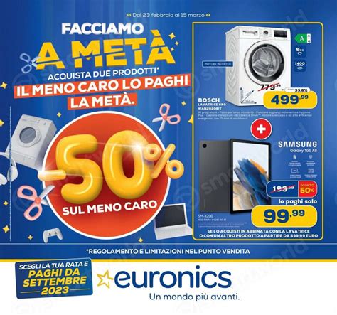 Volantino Euronics Facciamo A Met Feb Mar Sconto Extra