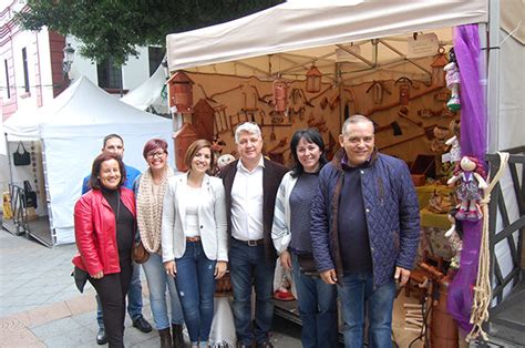 La XXI Feria de Artesanía de Arafo recibe un millar de visitantes