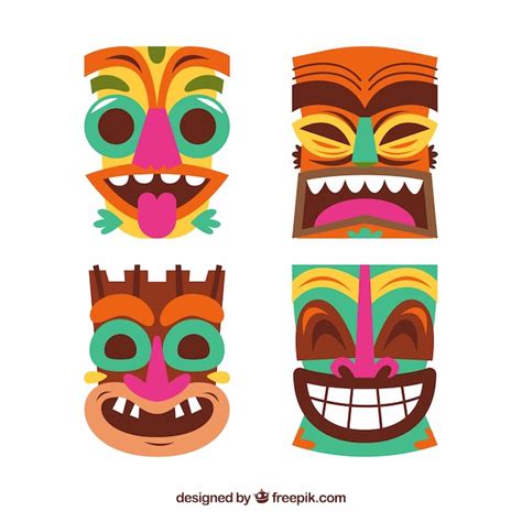 Tiki Mask Svg