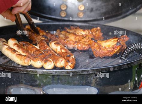 Dormagen Grillen Grillrost Bratwurst Bratw Rste Rippe