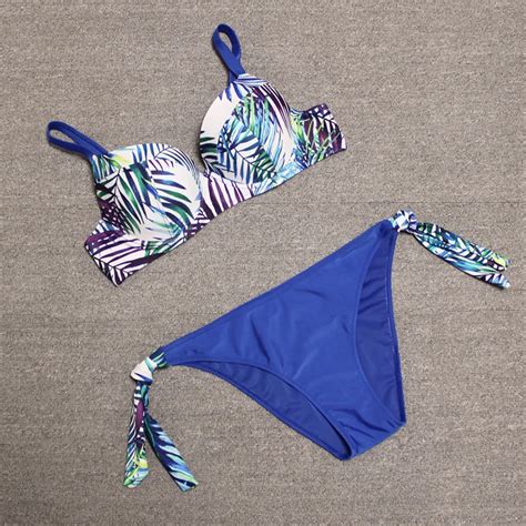 MAILLOT DE BAIN Sexy Femme Grande Maillots De Bain Plage Bikini Push Up Femme Grande Taille