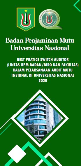 Best Practice Badan Penjaminan Mutu Universitas Nasional