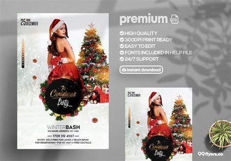 Free Christmas Flyer Templates