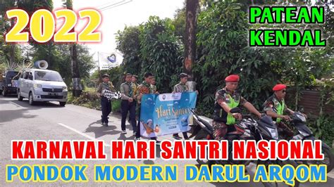 Karnaval Hari Santri Nasional Pondok Pesantren Darul Arqom Patean