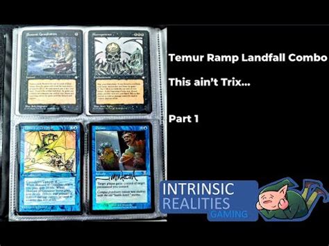 MTGA Deck Review Temur Ramp Landfall Combo This Ain T Trix YouTube