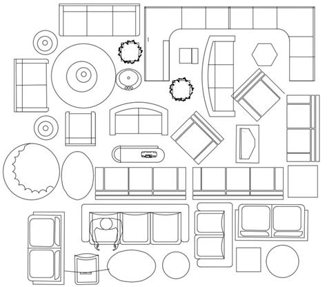 Sofa Cad 2d Elevation Blocks With Lamp Detailing Cadbull