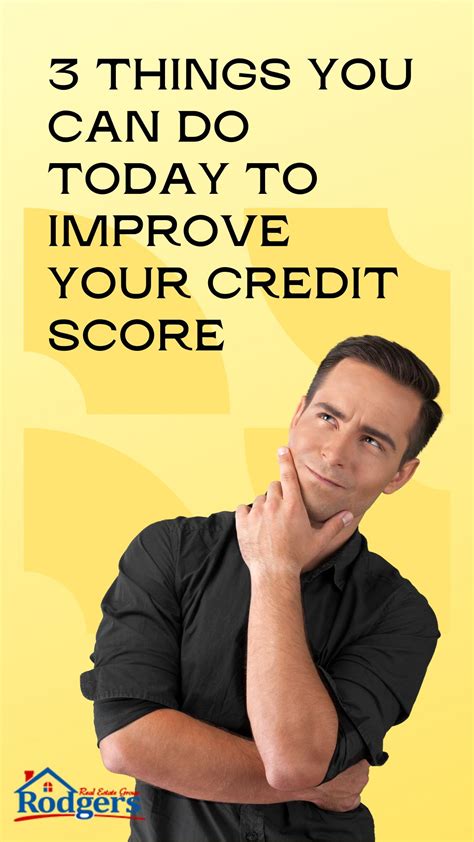 3 Things You Can Do Today To Improve Your Credit Score